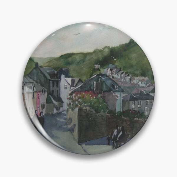 Item preview, “The Ebb of the Day” - Down Little Hill, Port Isaac, Cornwall designed and sold by timsmith.