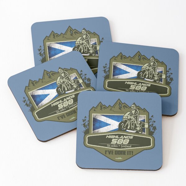 Item preview, Scottish Highlands Route 500 Road Trip Sticker T-Shirt 12 designed and sold by OuterShellUK.