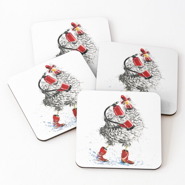 Item preview, hen fire extinguisher designed and sold by CorneliaPilz.