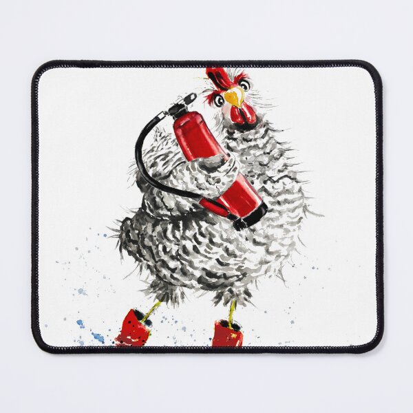 Item preview, hen fire extinguisher designed and sold by CorneliaPilz.
