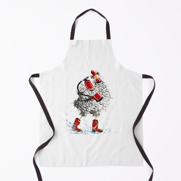 Item preview, hen fire extinguisher designed and sold by CorneliaPilz.