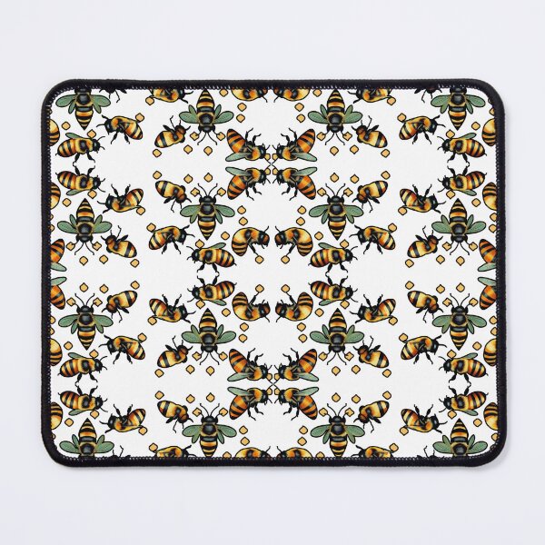 Item preview, Vintage Bees Pattern designed and sold by AgataKaja.