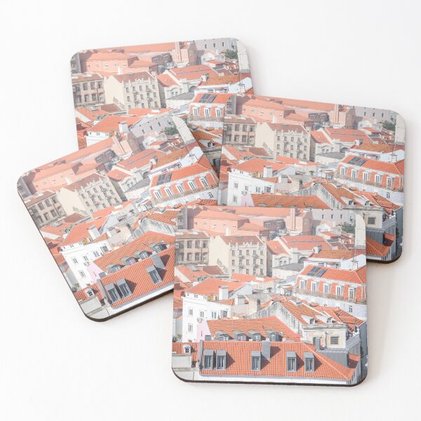 Item preview, Rooftops Lisboa | Alfama Portugal designed and sold by PhotosByVille.