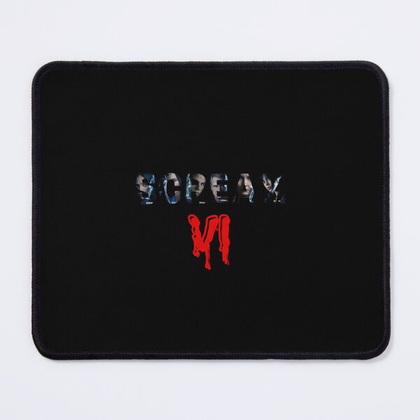 Item preview, Scream 6 VI Red Blood Style Cast Poster Design designed and sold by Screen-Art.