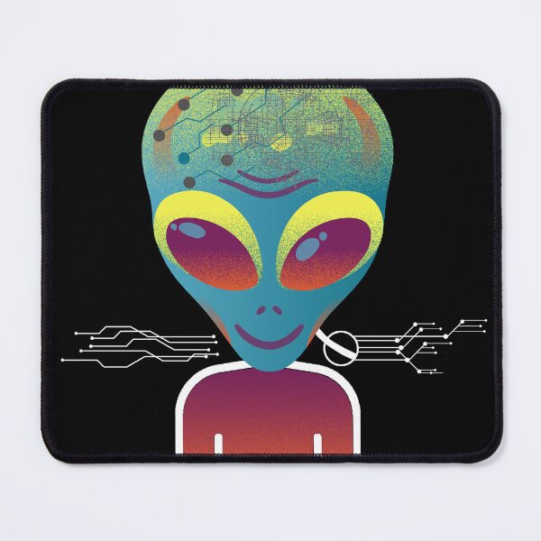 Item preview, Alien Nerd - Connect to Higher self - Alienated  designed and sold by The Red Nox.