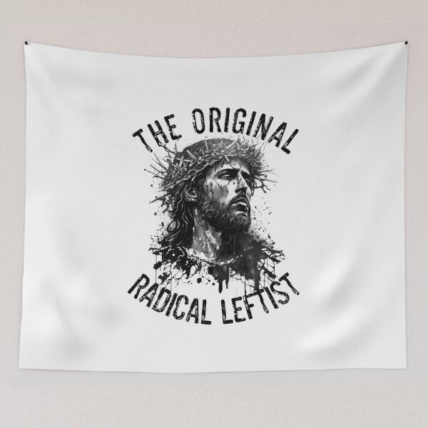 Item preview, Jesus The Original Radical Leftist Progressive Christian  designed and sold by The Junto Shop.