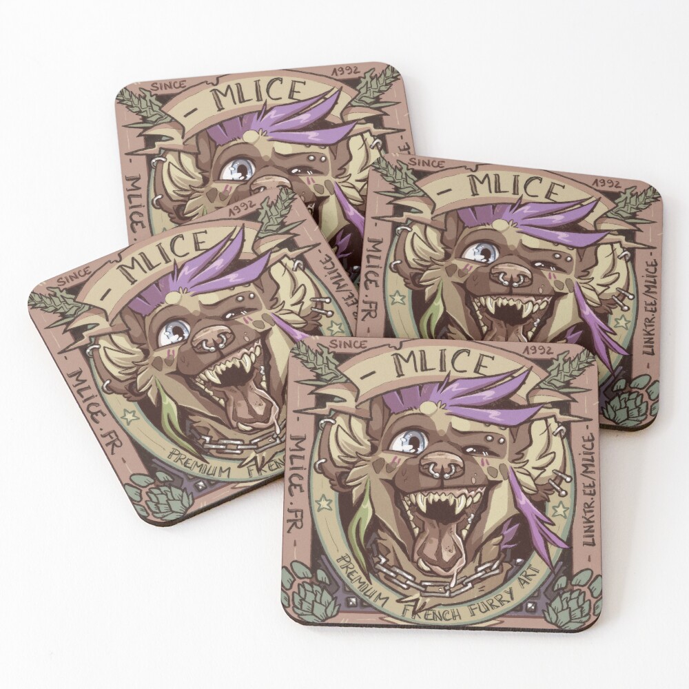Item preview, Coasters (Set of 4) designed and sold by Mlice.