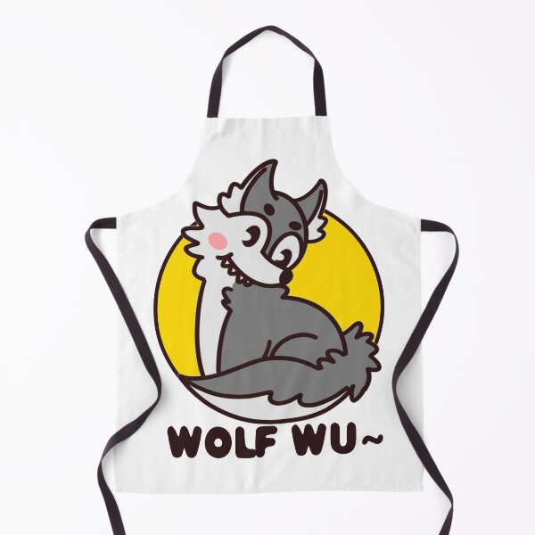 Item preview, Colorful wolf with flowers designed and sold by Lychee Design.