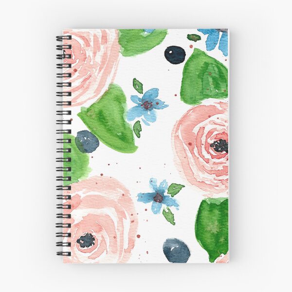 Item preview, Poenies and blueberries designed and sold by BDeasyDesigns.