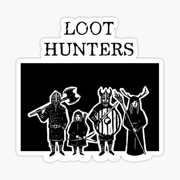 Loot Hunters - Pouch of Gold Sticker