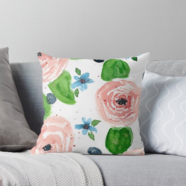 Item preview, Poenies and blueberries designed and sold by BDeasyDesigns.