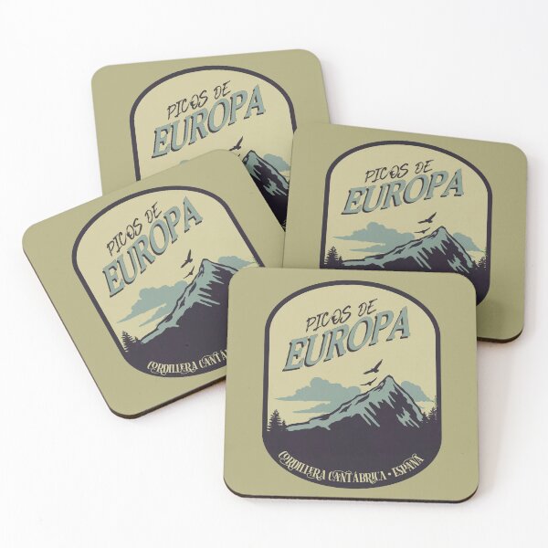 Item preview, Picos de Europa Spain Motorcycle Car Camper Sticker T-Shirt 2 designed and sold by OuterShellUK.