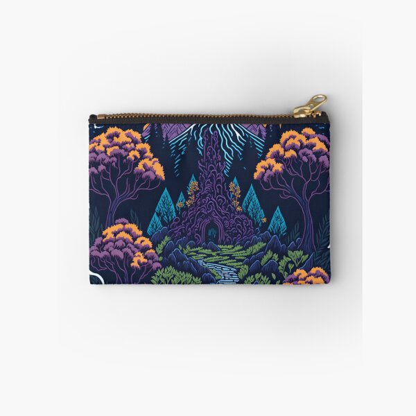 Item preview, Photorealistic Forest sticker T-Shirt Graphic Professional Photography Sunset Mountains Sticker Realistic Digital Painting Artwork Clean Vector Illustration of Forest Trees designed and sold by RedArtG09.