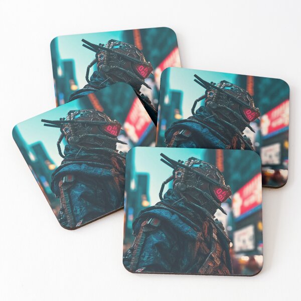 Item preview, Futuristic Cyberpunk Warrior designed and sold by VictorSchell.