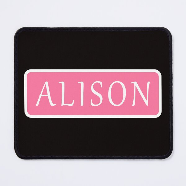 Item preview, Alison Girls Name designed and sold by Jeallan Designs.