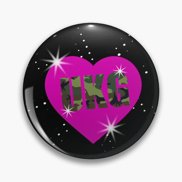 Item preview, UKG UK Garage Pink Heart Camo designed and sold by TreacleMustard.