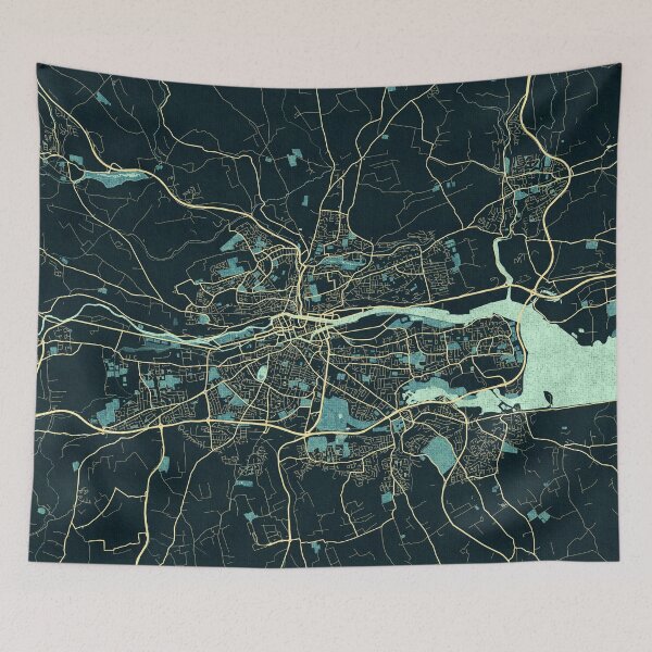 Item preview, Mapa de la ciudad de Cork de Irlanda - Verano designed and sold by deMAP.