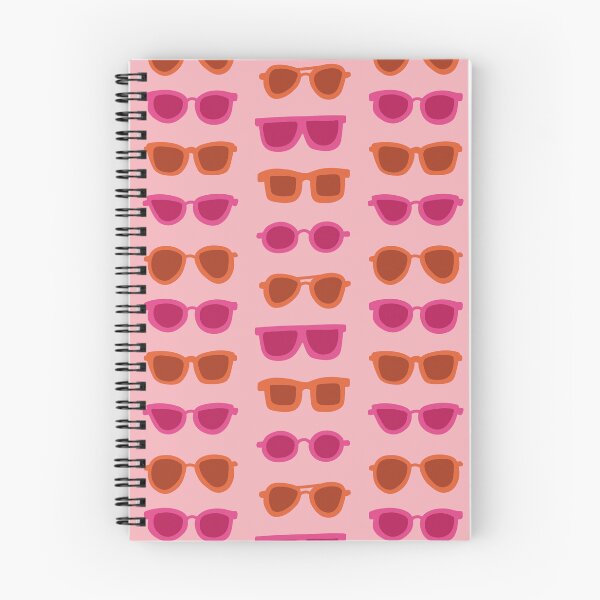 Item preview, Sunglasses Pattern (orange/pink) designed and sold by Design Minds Boutique.