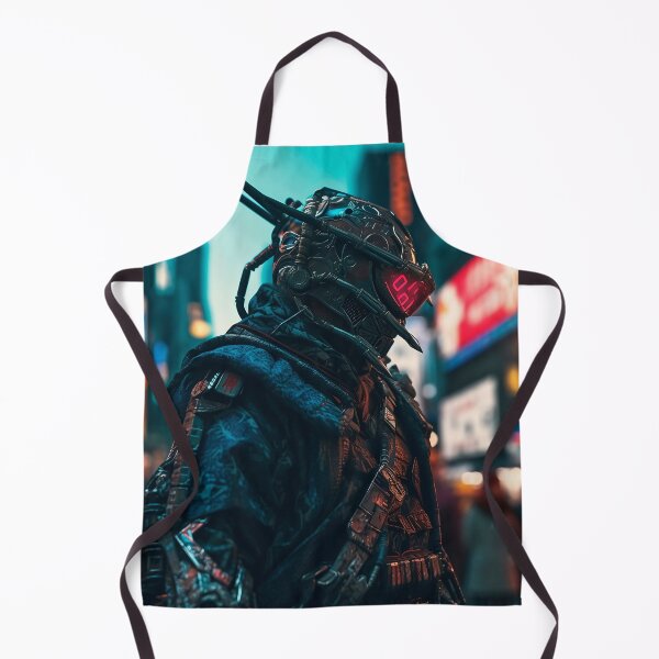 Item preview, Futuristic Cyberpunk Warrior designed and sold by VictorSchell.