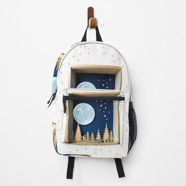 Item preview, Blue Moon Shadow Box designed and sold by HanaiPrint.