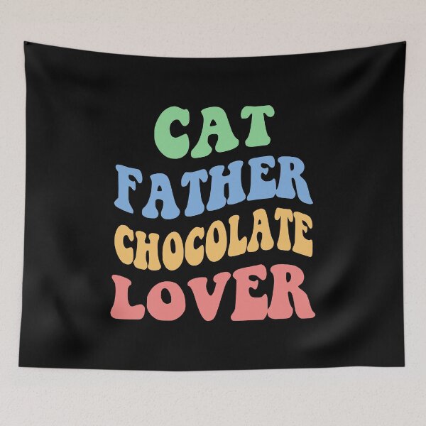 Item preview, Cat Father Chocolate Lover IV designed and sold by Lemon Pepper.