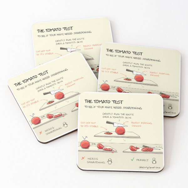 Item preview, The tomato test designed and sold by Sketchplanations.