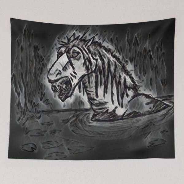Item preview, The Dark Beast of the Swamp designed and sold by HIGraphicDesign.