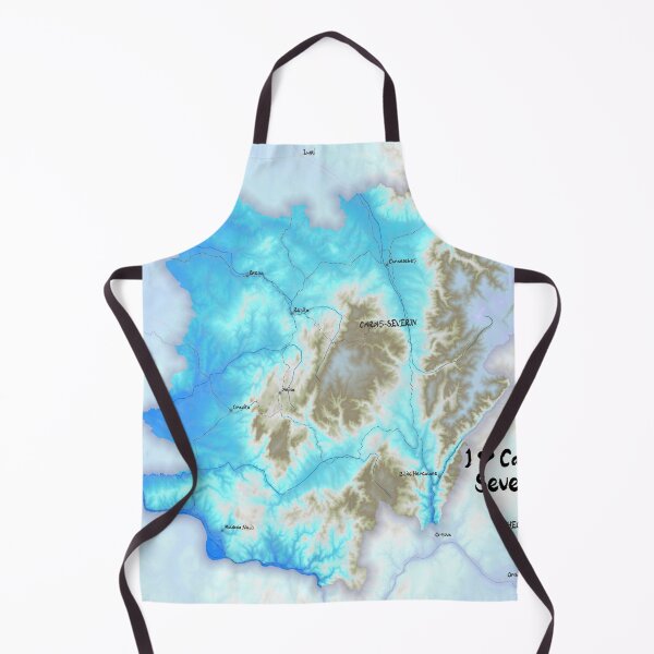 Item preview, Caraș Severin County Map, România designed and sold by maptheclouds.