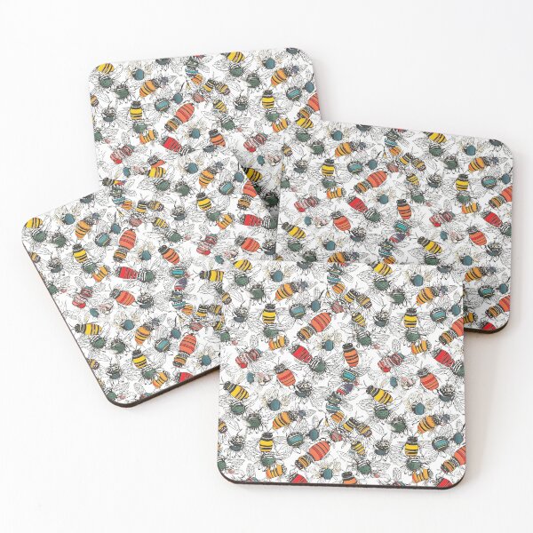 Item preview, Vintage Bee Pattern - A Garden  Design designed and sold by Mindful-Designs.