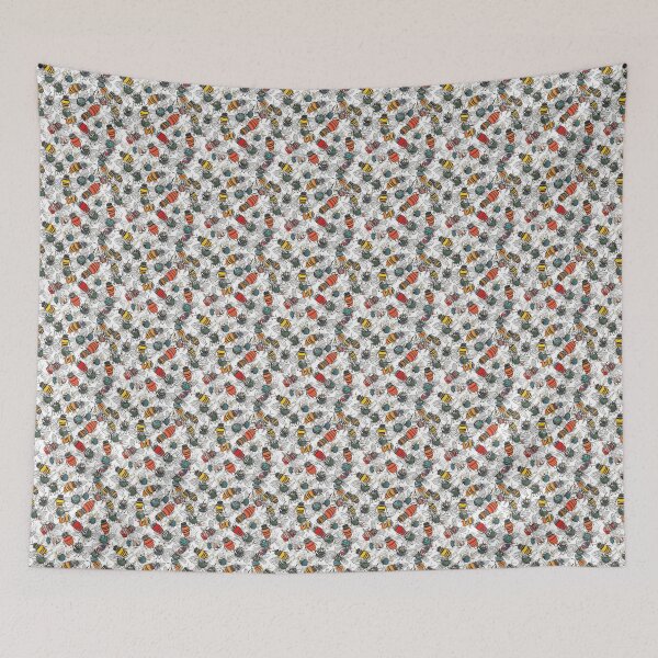 Item preview, Vintage Bee Pattern - A Garden  Design designed and sold by Mindful-Designs.