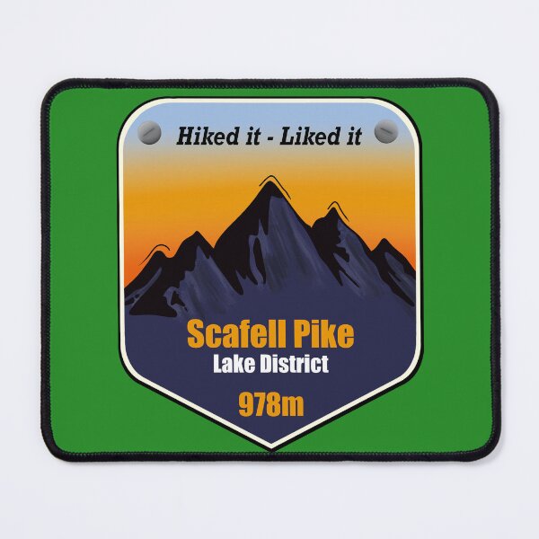 Item preview, Scafell pike Lake District England summit hiked designed and sold by SoulTrekking.