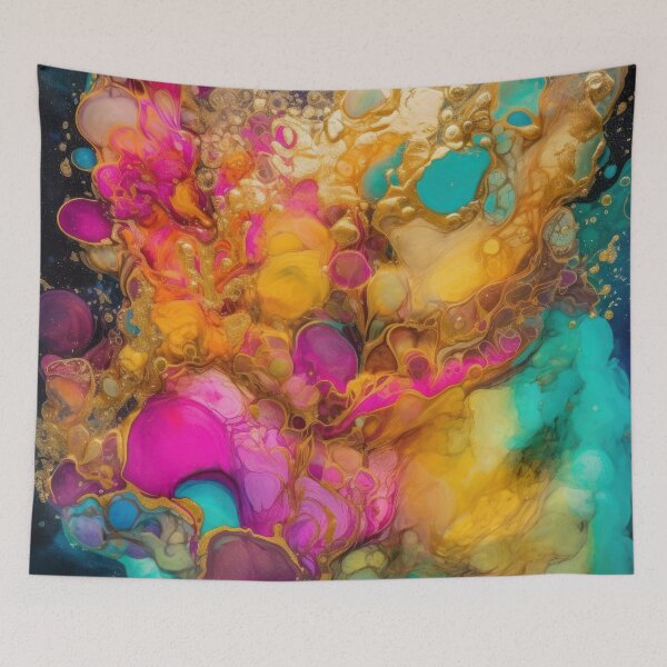Item preview, Mystic Liquid Paint Marble designed and sold by MysticMarble.