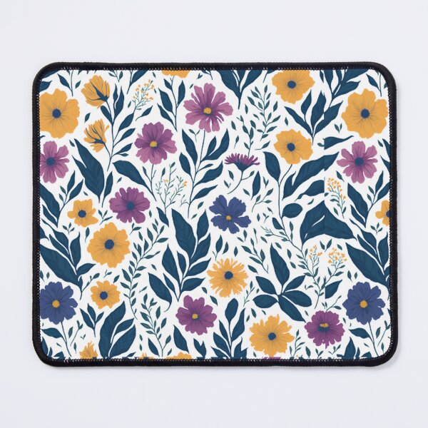 Item preview, Transparent Field of Flowers Pattern Sticker designed and sold by Davidara.