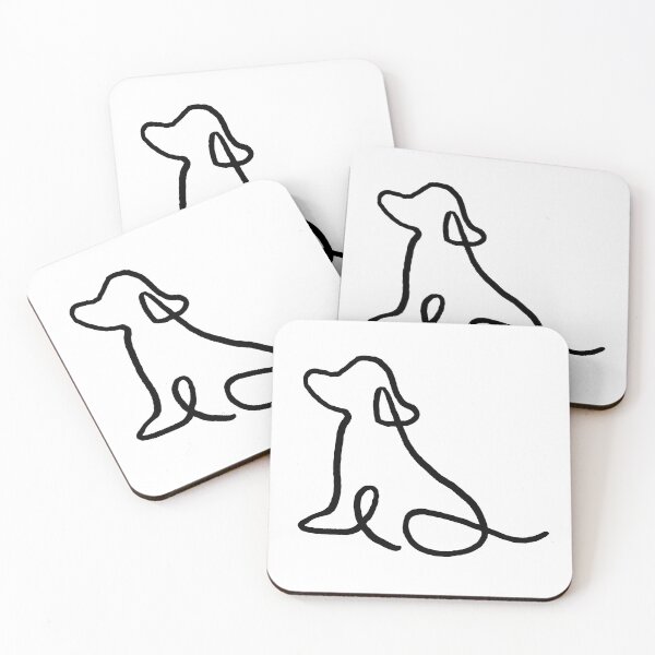 Item preview, Cute Dog Outine designed and sold by beckaboo218.