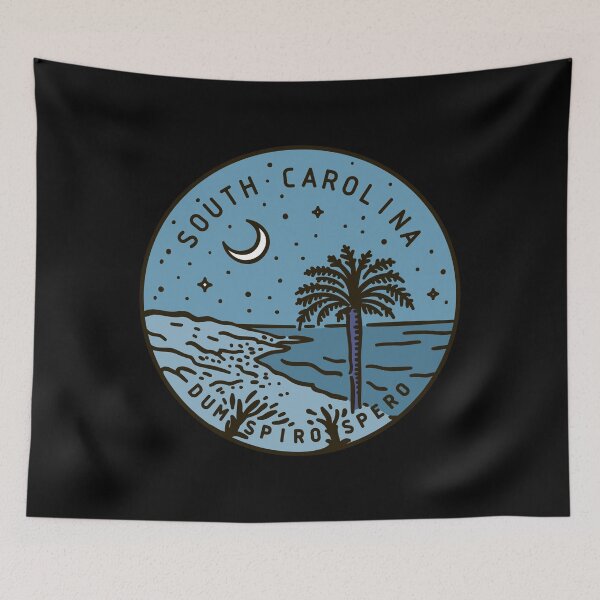 Item preview, South Carolina Dum Spiro Spero designed and sold by VintageRealm.