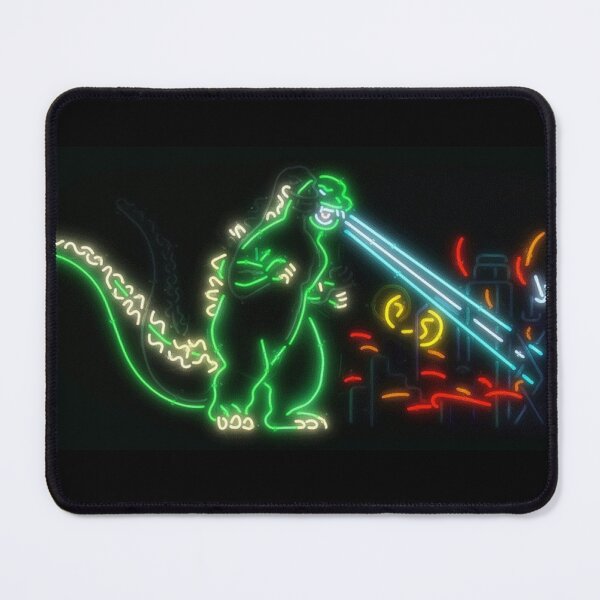 Item preview, Lizard Destroys Dallas designed and sold by The-Neon-Shop.