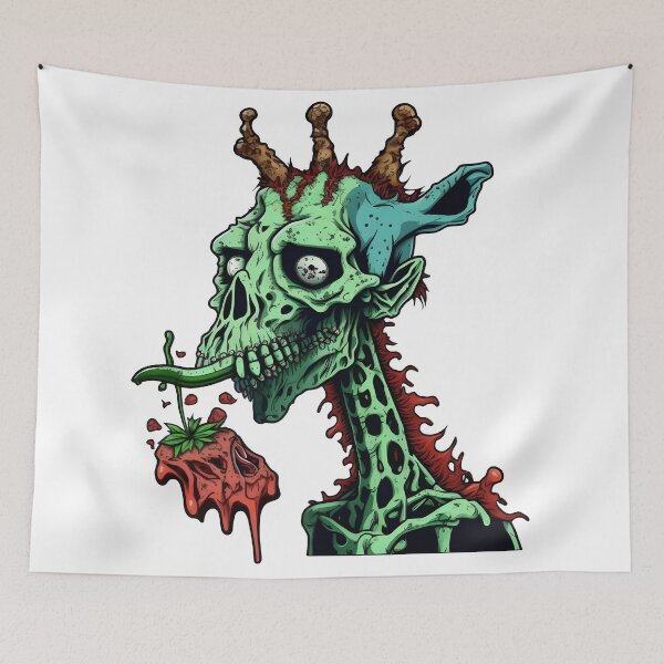 Item preview,  giraffe zombie designed and sold by futuresimo04.