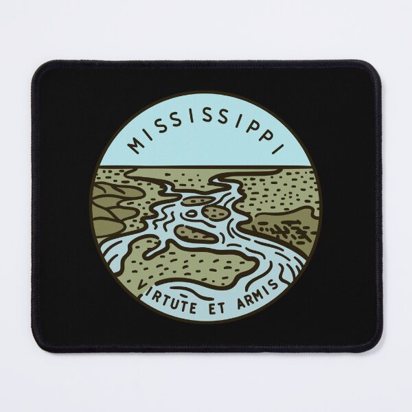 Item preview, Mississippi virtute et armis designed and sold by VintageRealm.
