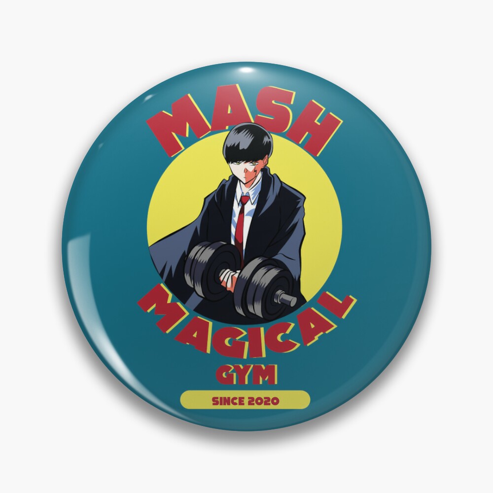 Mashle: Magic and Muscles Merch, Backpack,Bag Buttons Pins