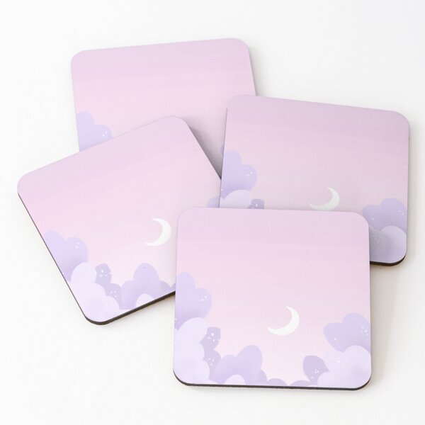 Item preview, Dreamy purple sky  designed and sold by hey-evie-arts.