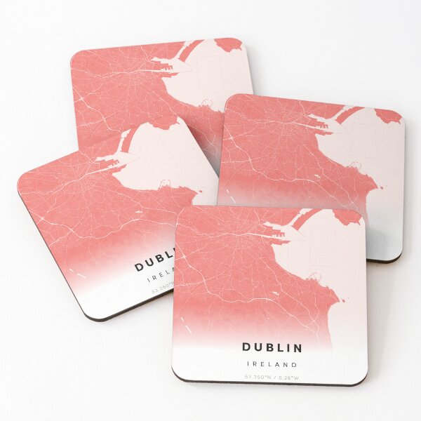 Item preview, Dublin city map designed and sold by DeluxBee.