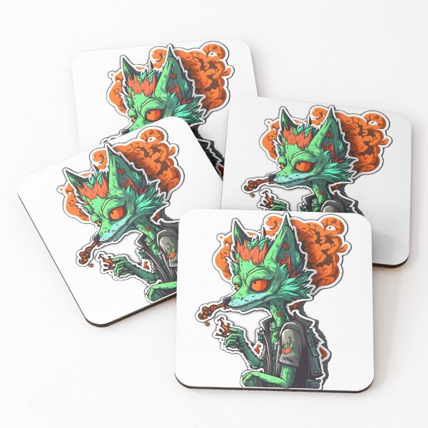 Item preview, Cool fox Smoking Weed designed and sold by futuresimo04.
