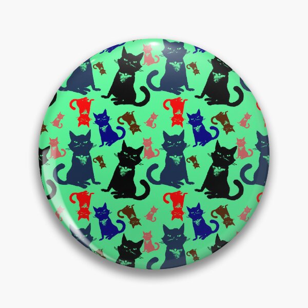 Item preview, colorful cats seamless pattern designed and sold by SHOPingYOU.