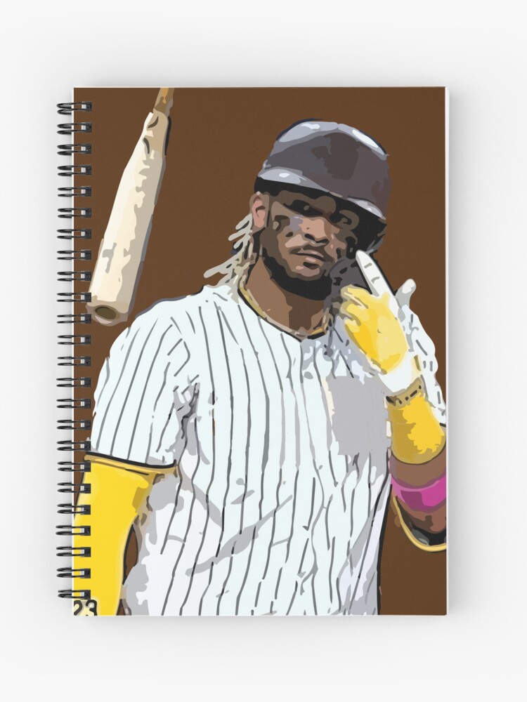 Fernando Tatis Jr. - Baseball Art - Tatis Spiral Notebook for