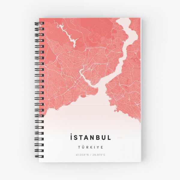 Item preview, İstanbul city map designed and sold by DeluxBee.