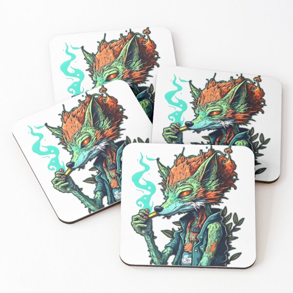 Item preview,  Cool fox Smoking Weed designed and sold by futuresimo04.
