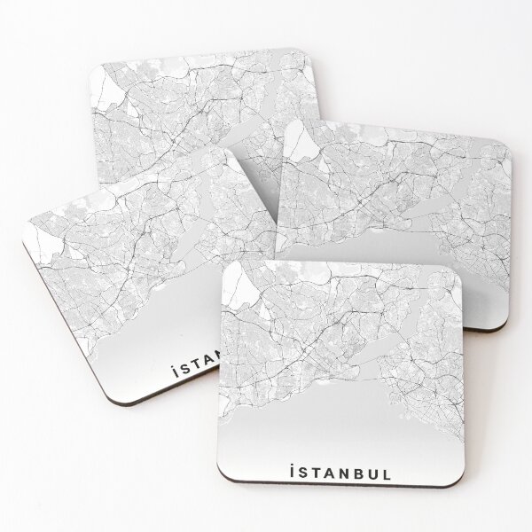 Item preview, İstanbul city map designed and sold by DeluxBee.