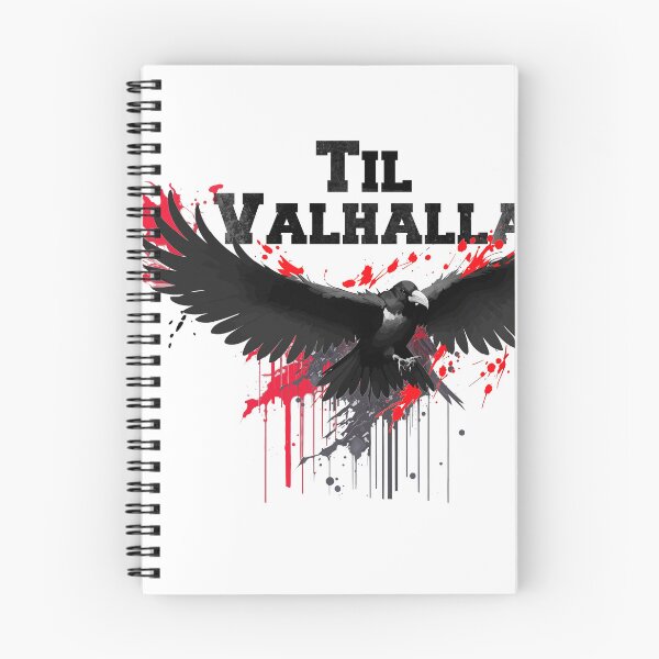 Item preview,  Til Valhalla Viking Rune Hail Odin- Protection Rune, Raven, Hugin And Munin designed and sold by PhotoArtMC.