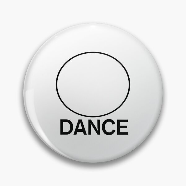 Item preview, Round DANCE BLK designed and sold by Square Dancing Gifts & Merchandise.