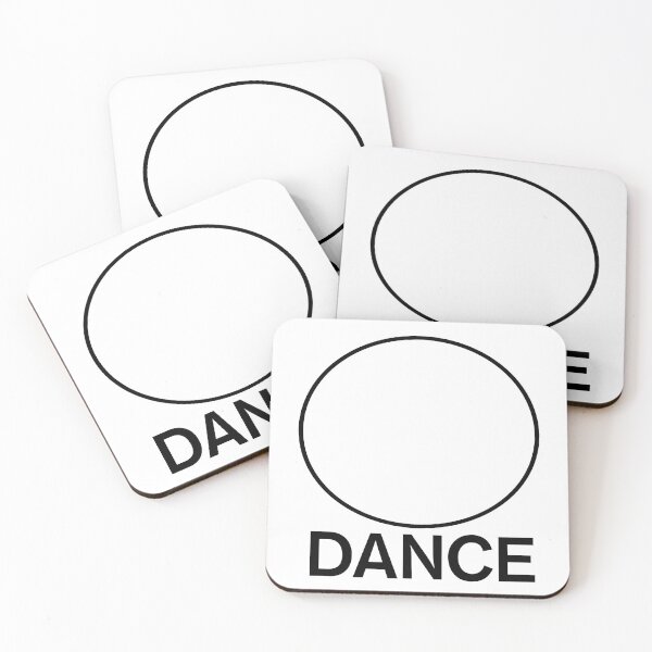 Item preview, Round DANCE BLK designed and sold by Square Dancing Gifts & Merchandise.